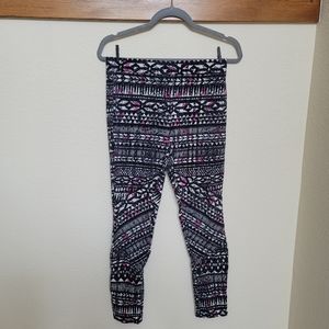 Express Tribal/Nordic Pattern Leggings - M